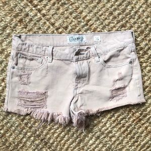Ripped shorts